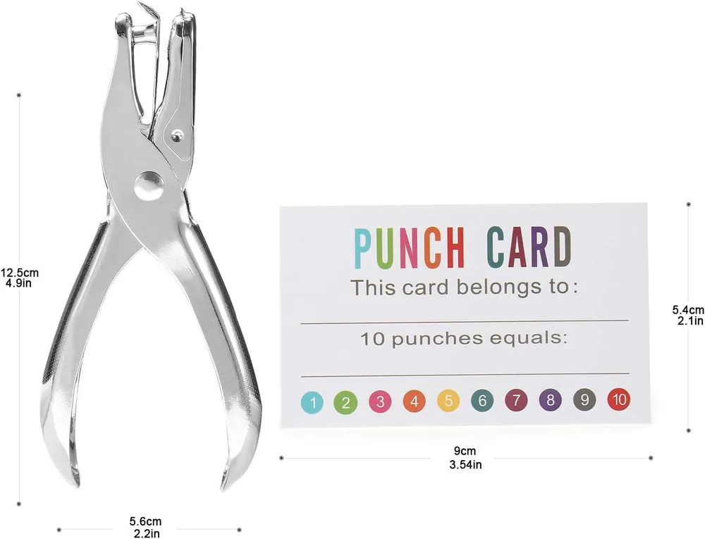 Reward Punch Cards Big Packs, 300–400