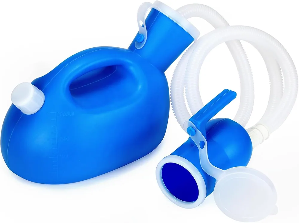 Men’s Urinal with 47" or 59" Shrinkable Hose