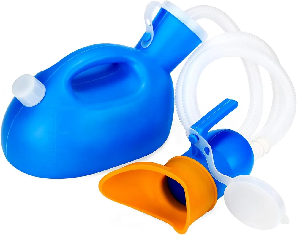 3-in-1 Urinal for Men & Women, Soft Funnel
