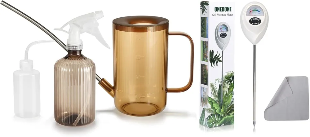 Watering Can Set with Soil Moisture Meter